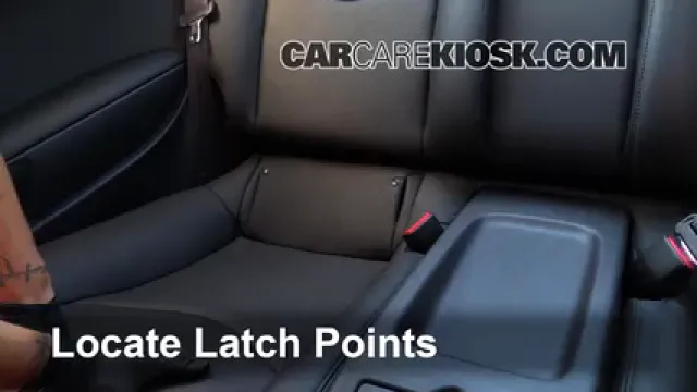 2013 Infiniti G37 X 3.7L V6 Coupe Asientos de Carro Instalar